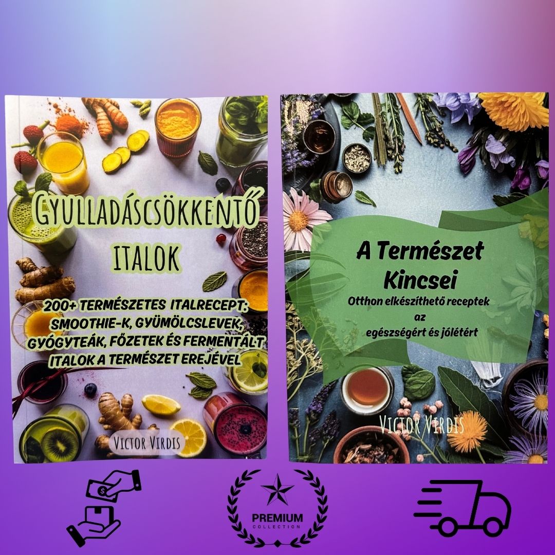 Gyulladáscsökkentő Italok & Természetes Gyógymódok Csomag