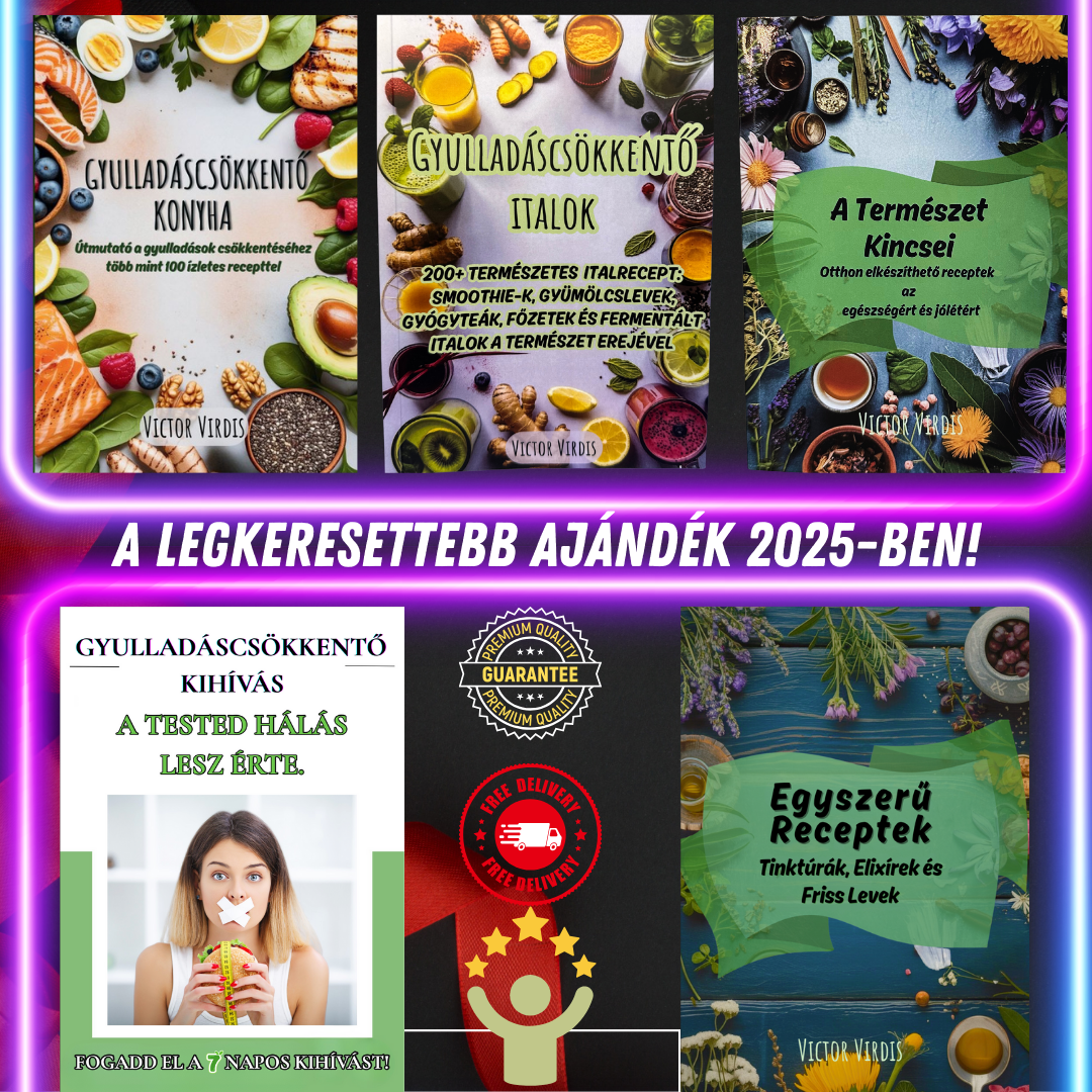 Teljes Egészség Könyvcsomag – 3 Könyv + 2 Magazin